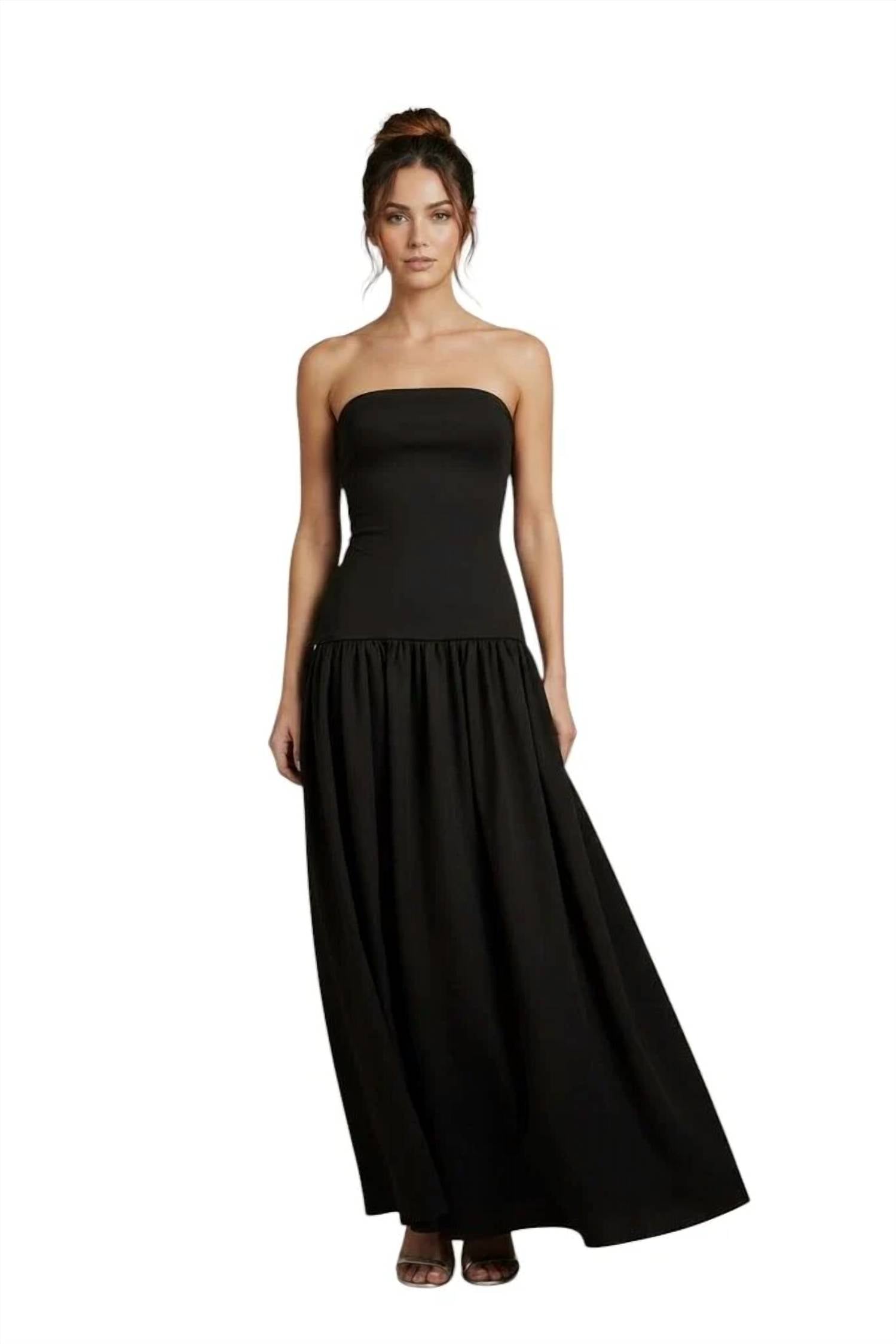 A.L.C. - Charlotte Gathered Halter Strap Midi Dress