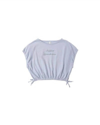 Rylee + Cru - Girls Hello Sunshine Cropped Cinch Tee/smocked Mini Skirt