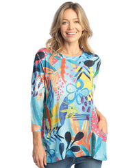 Jess & Jane - La Palma Patch Pocket Top - Plus