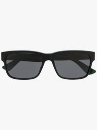 Gucci - Men's Web Stripe Motif Non-polarized Sunglasses