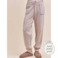 &Merci - Women's Knit Sweater Jogger Pants