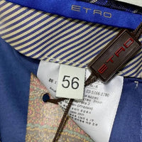 ETRO Men's Straight Leg Cotton Blend Bermuda Shorts in sugar paper blue - men's shorts - view 6