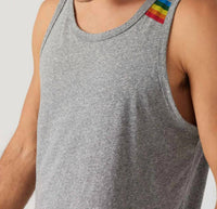 Sol Angeles - Men's Rainbow Stripe Tank Top