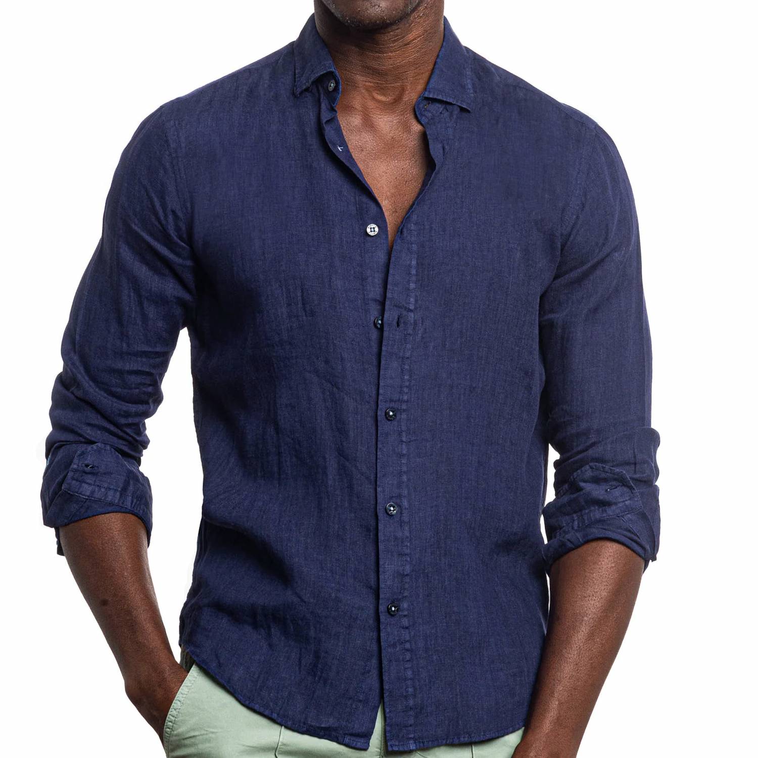Eight X - Linen Button Down Shirt