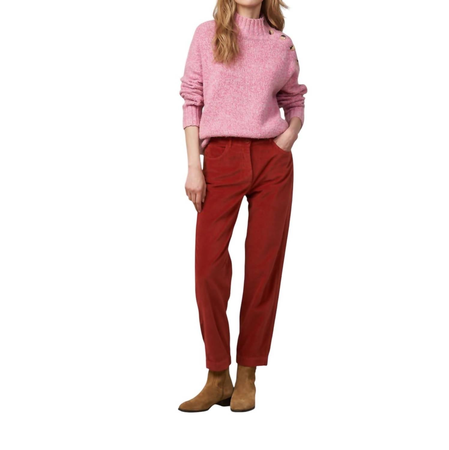 Hartford - Pepite Velvet Pants