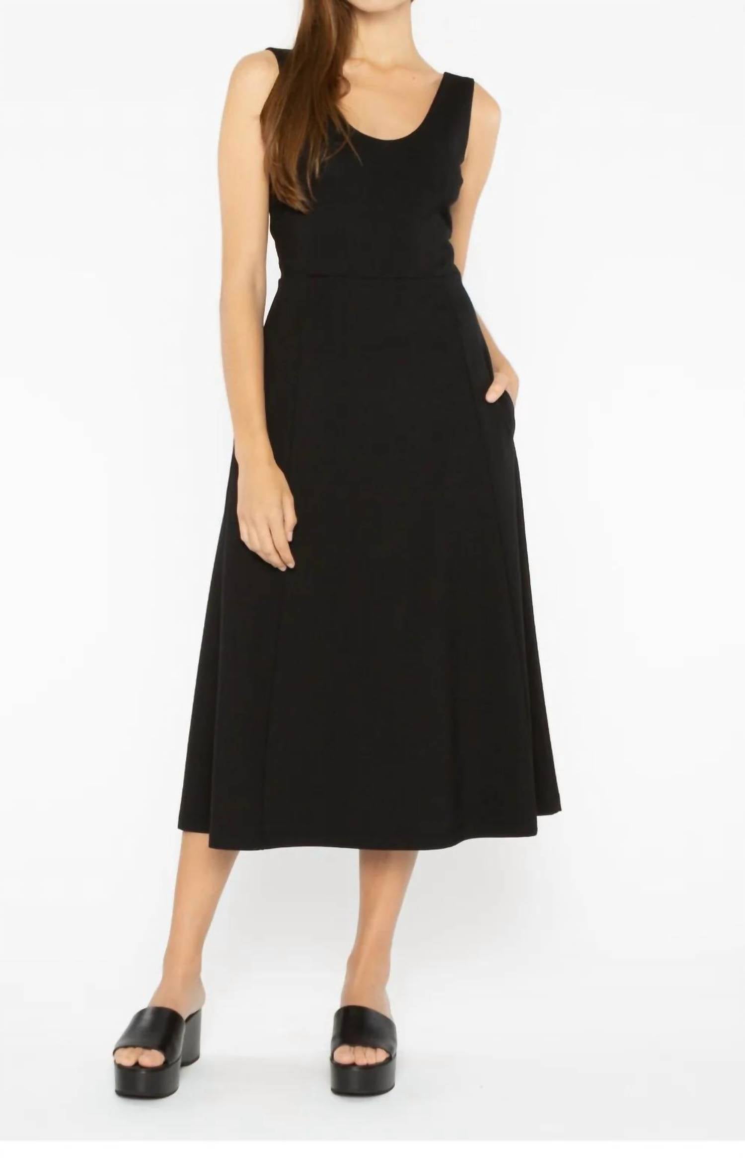 Ripley Rader - Ponte Knit Scoop Midi Dress