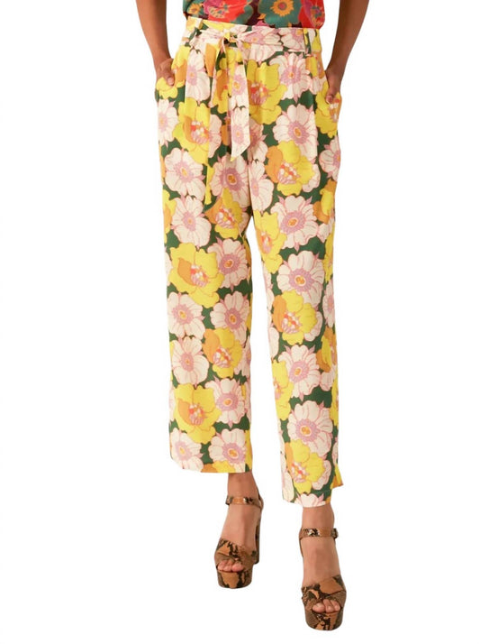 Alix Of Bohemia - COLETTE CITRUS BLOSSOM SILK PANT