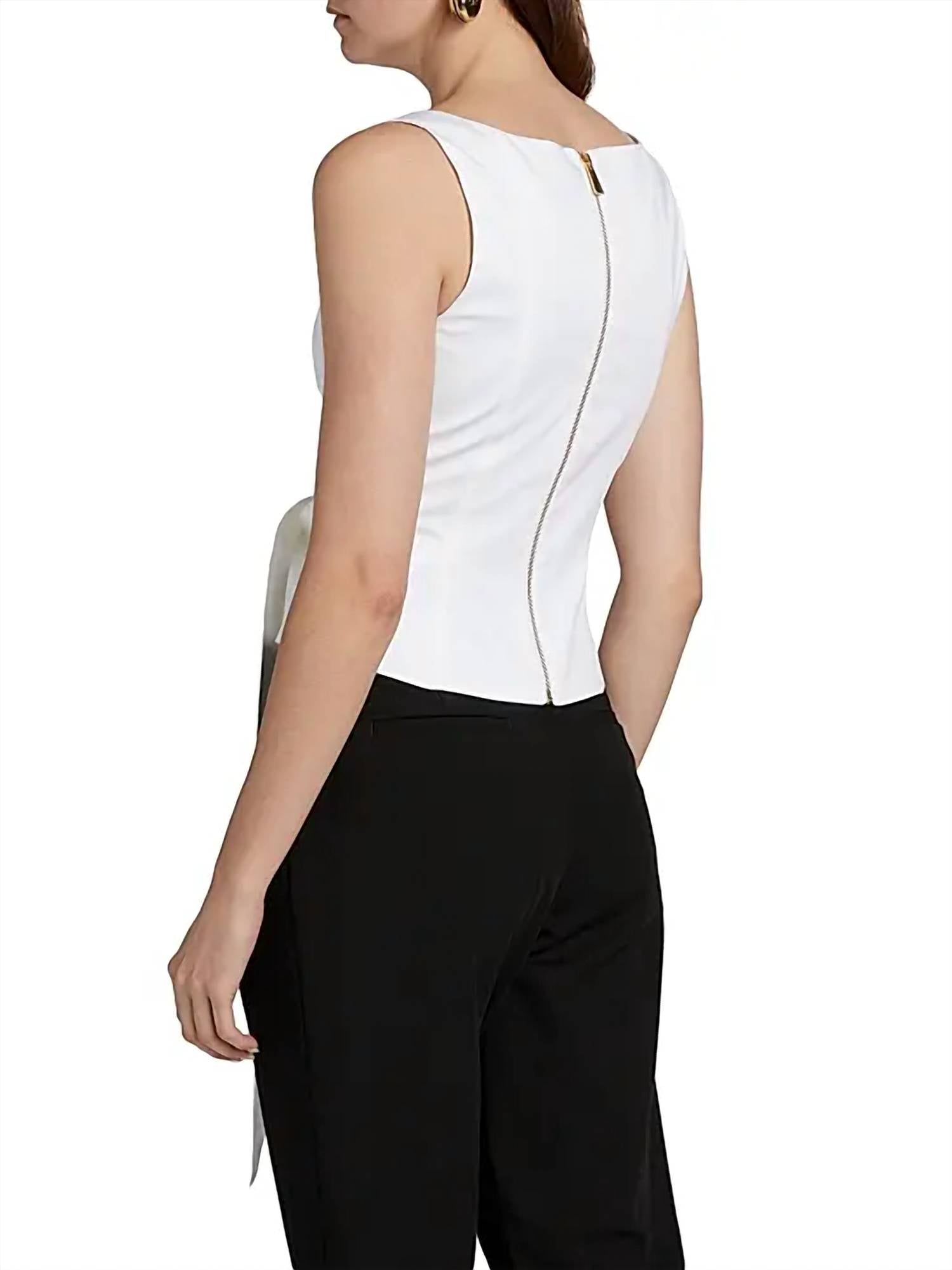 Toccin - Front Corset Tank Top