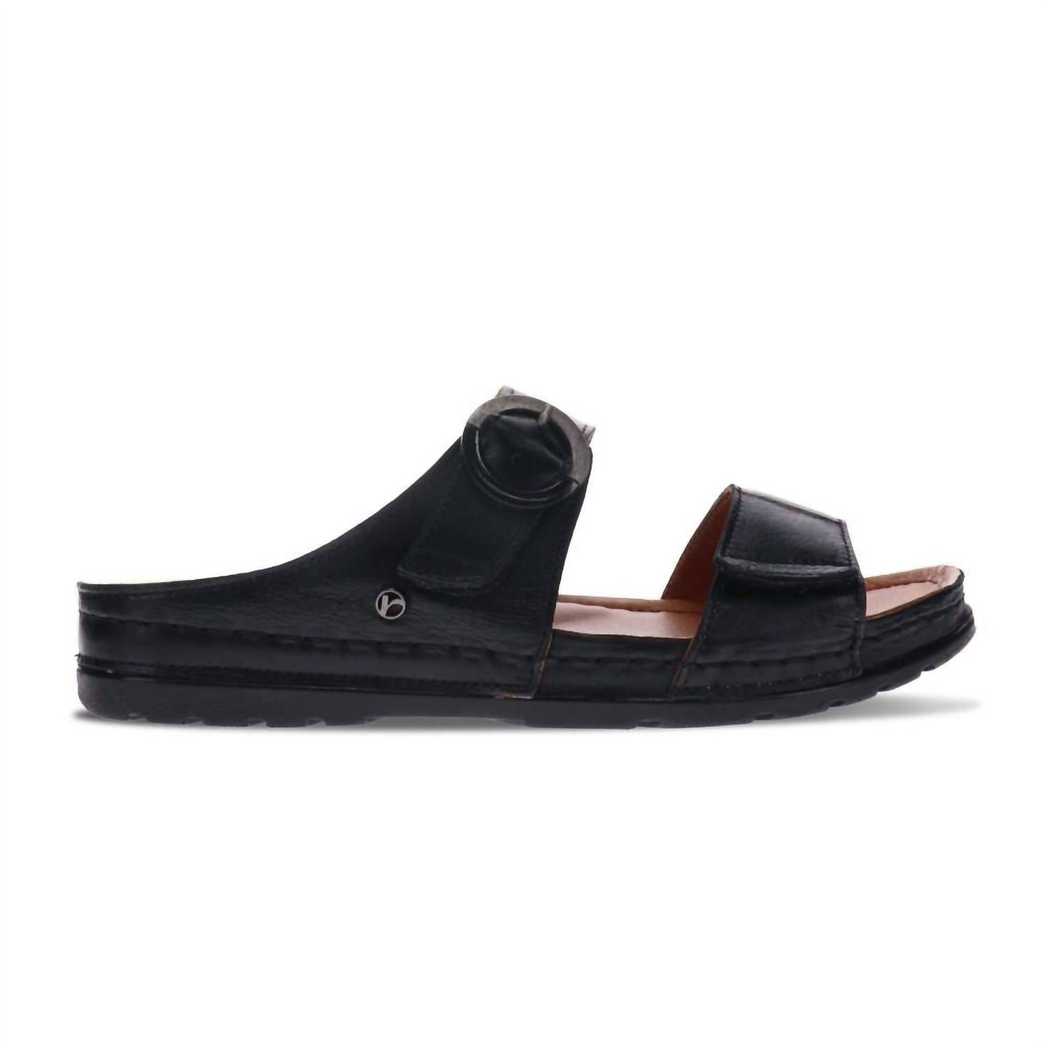 revere Women's Palma Sandals in black - women's sandal - alternate view