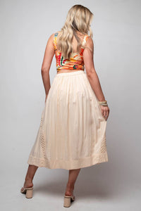 Ash & Eden - Adeena Crochet Skirt