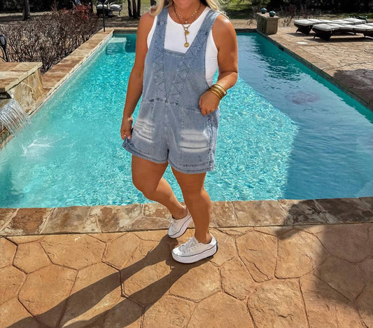 Blakely - Daydream Denim Romper