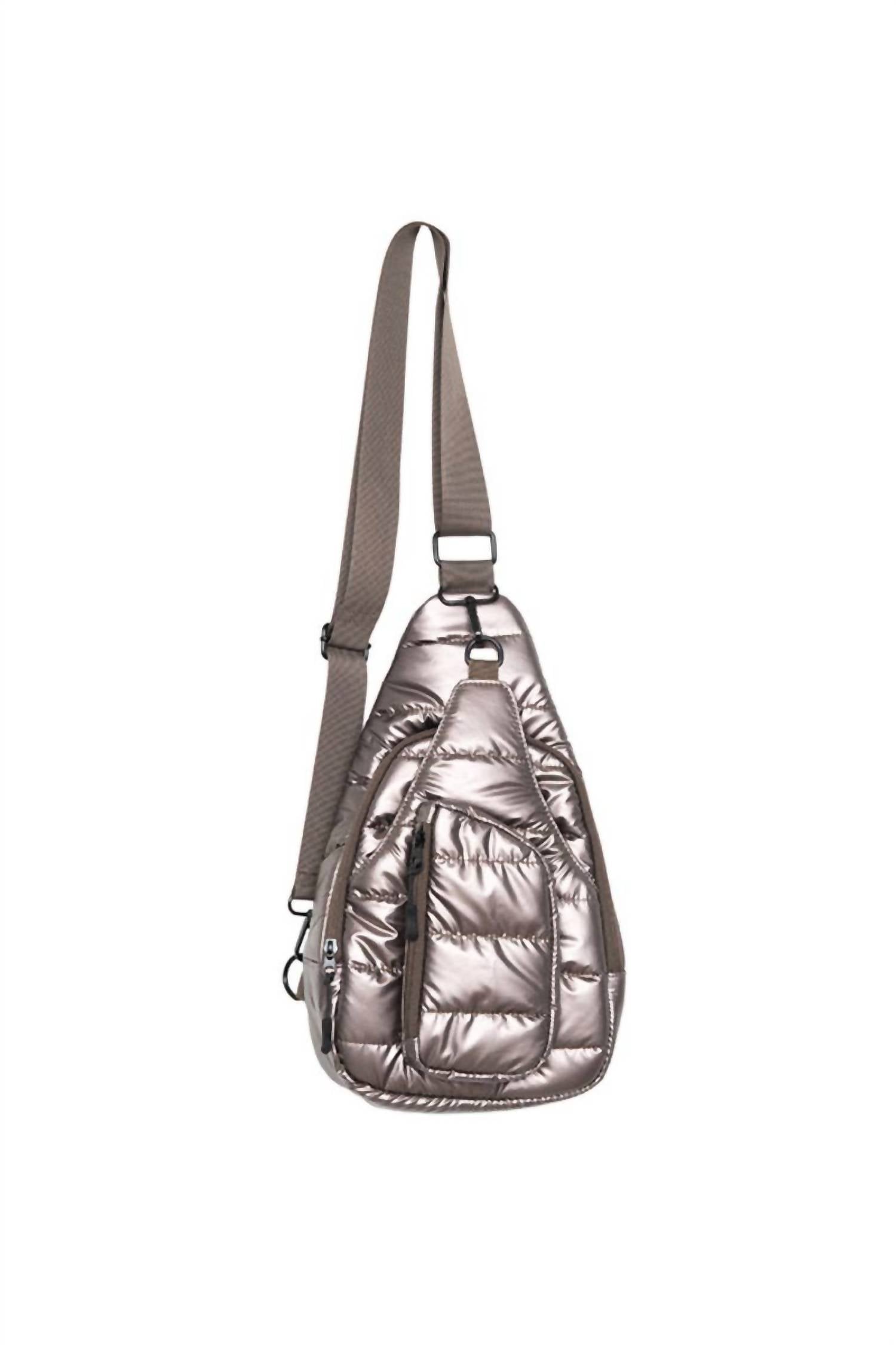 Katydid - Women's Metallic Crossbody Sling Bag