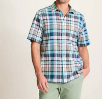 Tommy Bahama - Barbados Breeze Tavira Check Stretch-linen Shirt