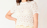 Black Tape - Crochet Top