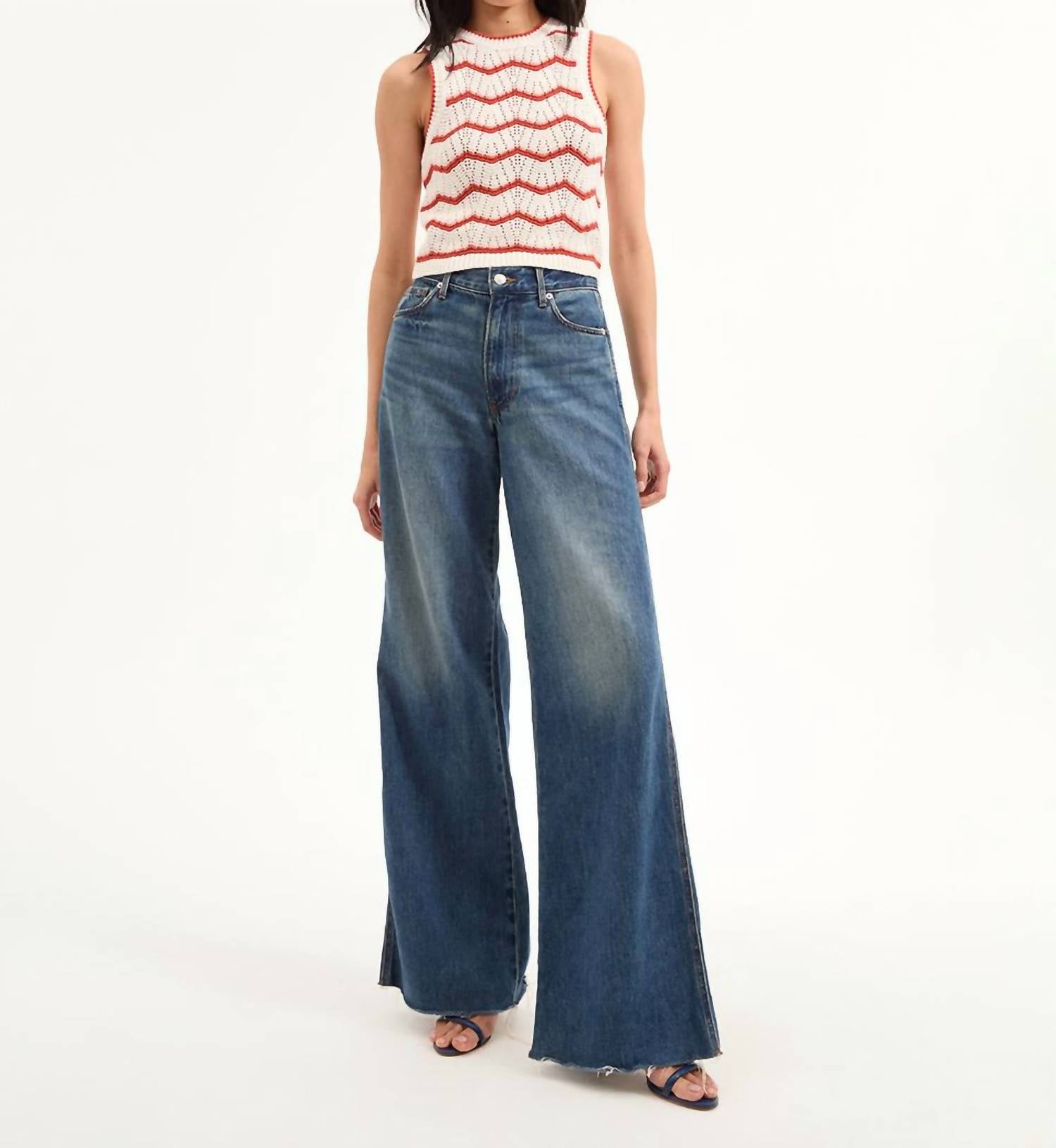 Veronica Beard - Kasey Mid Rise Wide-leg Jean