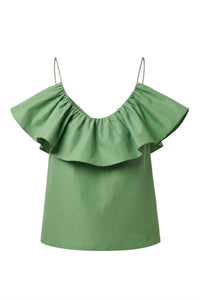 Tara Jarmon - Women's Cotton Poplin Off-shoulder Top