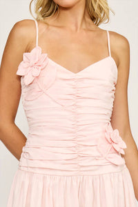 Lucy Paris - Harlowe Ruched Midi Dress