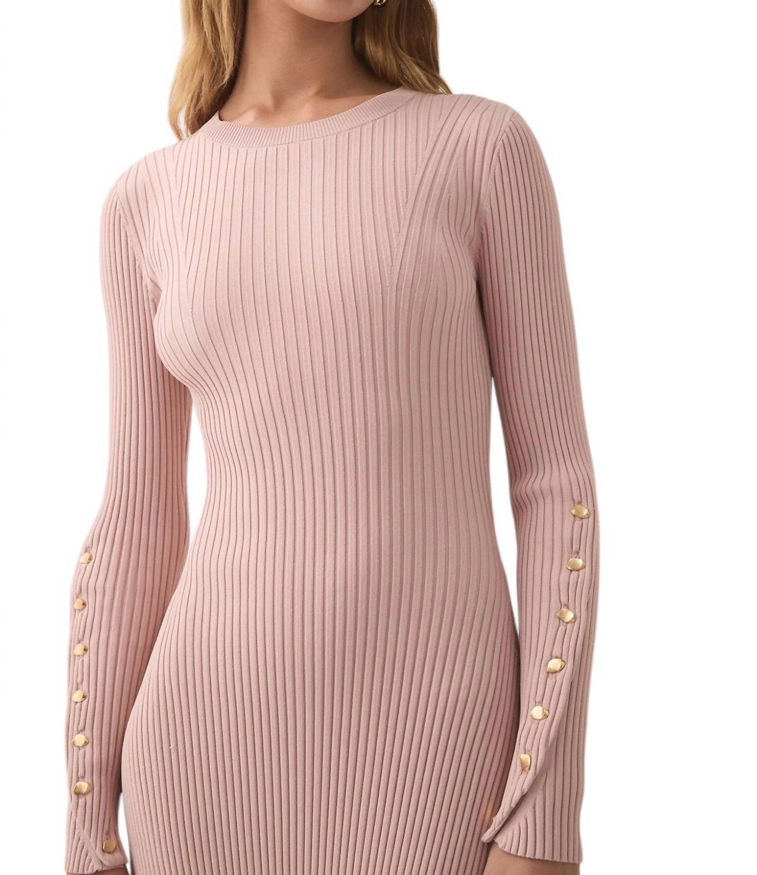 Aje. - Lia Knit Midi Dress