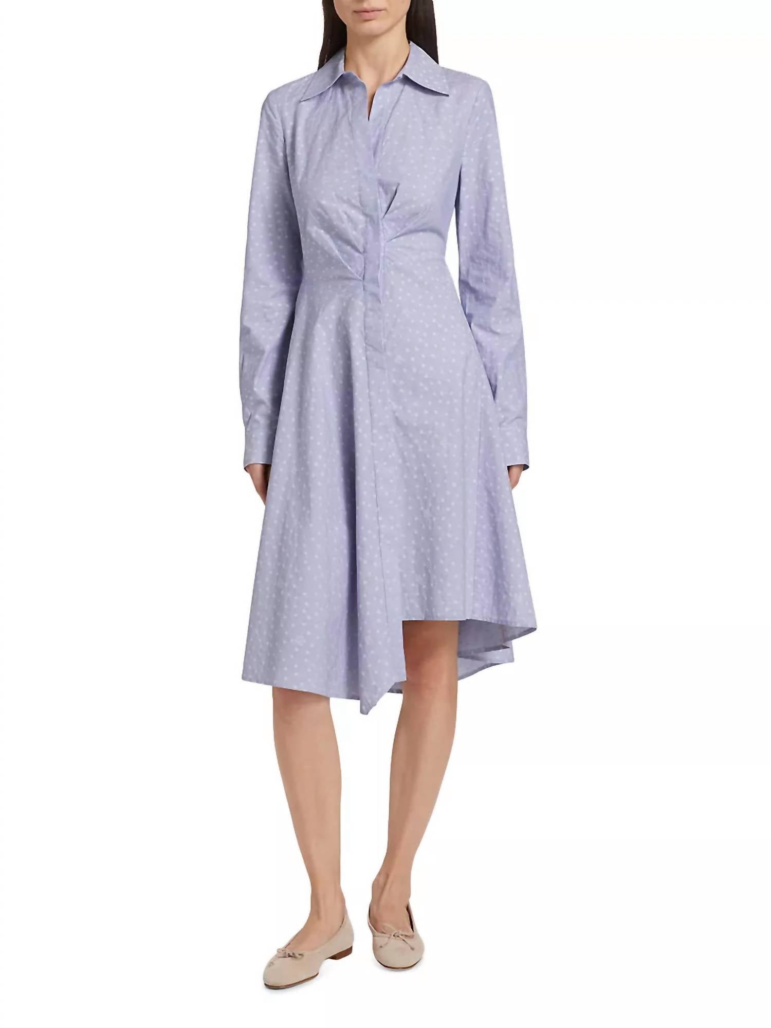 Derek Lam 10 Crosby - Smith Long Sleeve Midi Dress