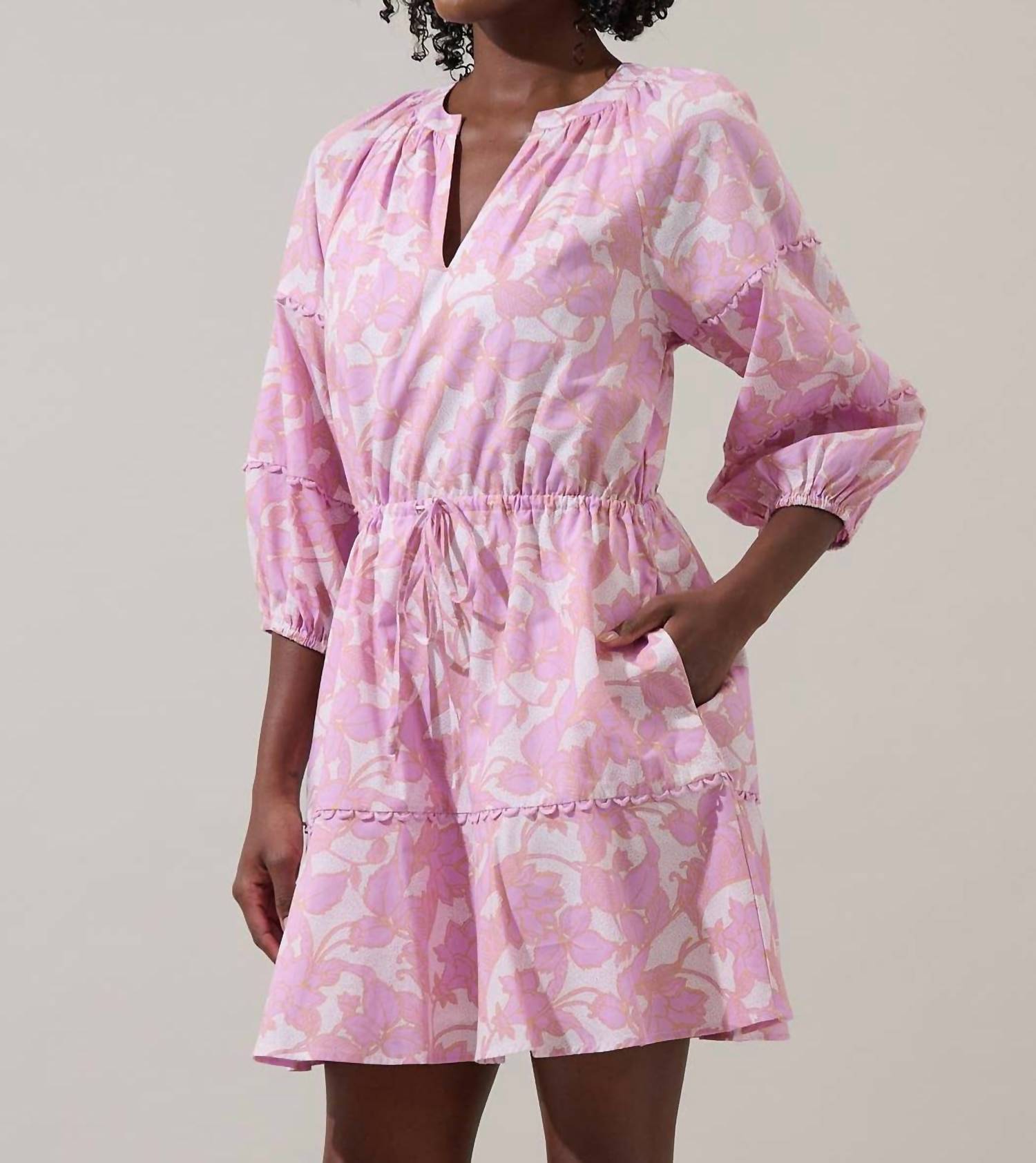 Sugarlips - Daney Floral Mini Dress