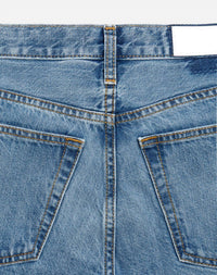 RE/DONE Women's Californian Mid 70’s Jeans in shadow denim - women's jeans - view 4