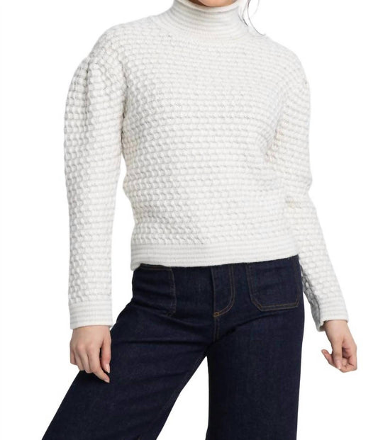 Kinross - Lurex Funnel Sweater