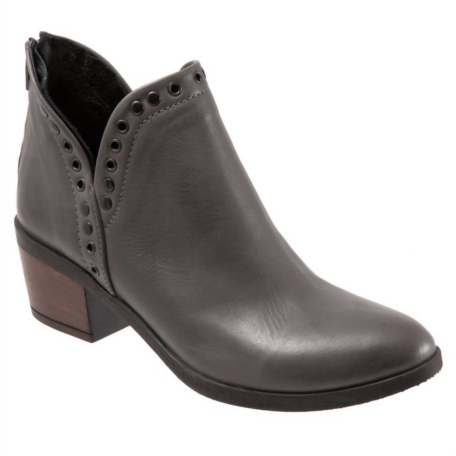 bueno WOMEN'S CORA Smooth BOOT in ash - women's shoe