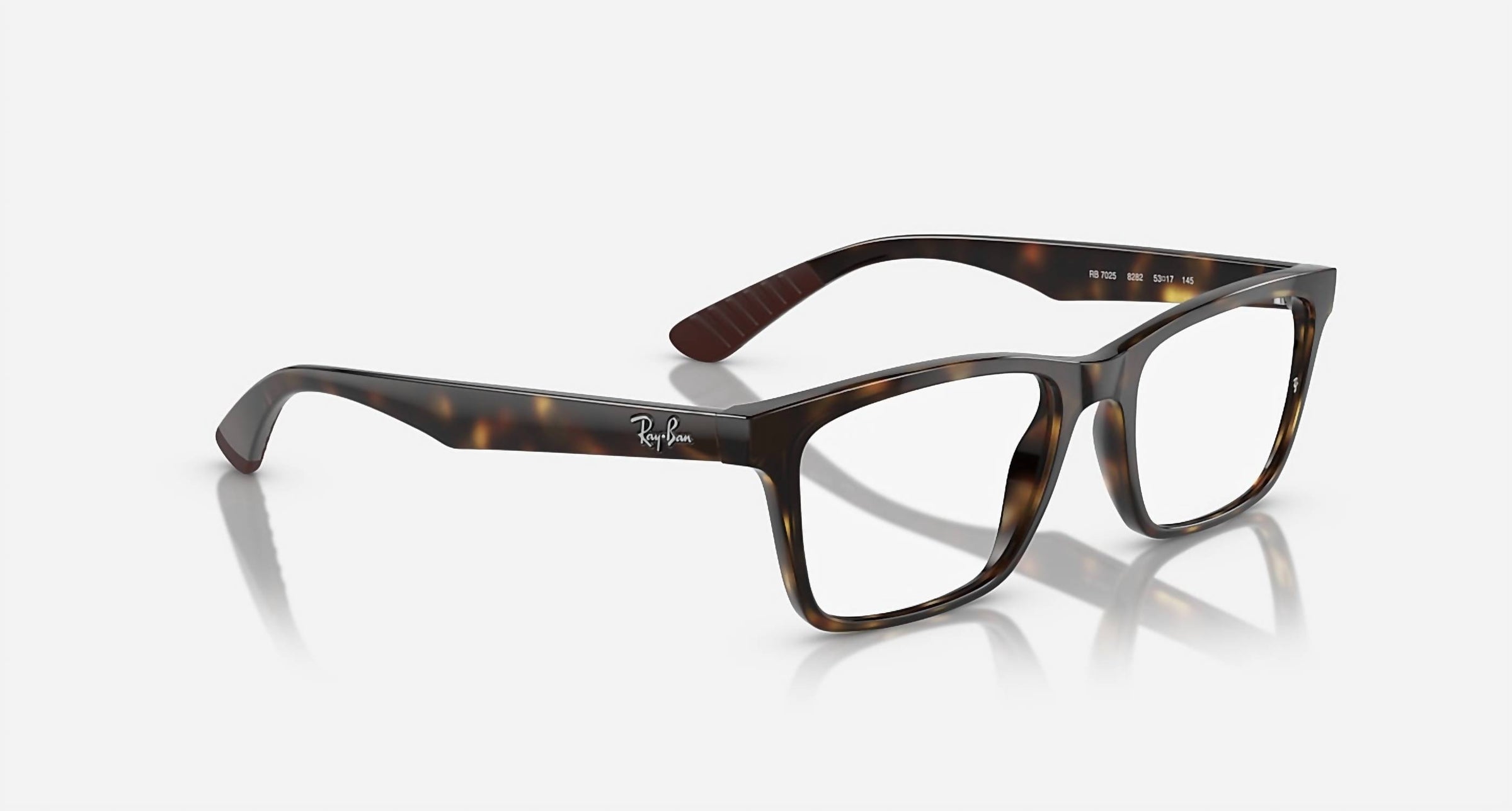 Ray Ban - Women's Rb7025 8282 Optics Rectangle Eyeglasses Frame