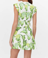 Adelyn Rae - Eloise Twist Front Tiered Mini Dress