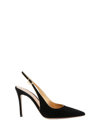 Gianvito Rossi - Women's Yves Suede Slingback Pump