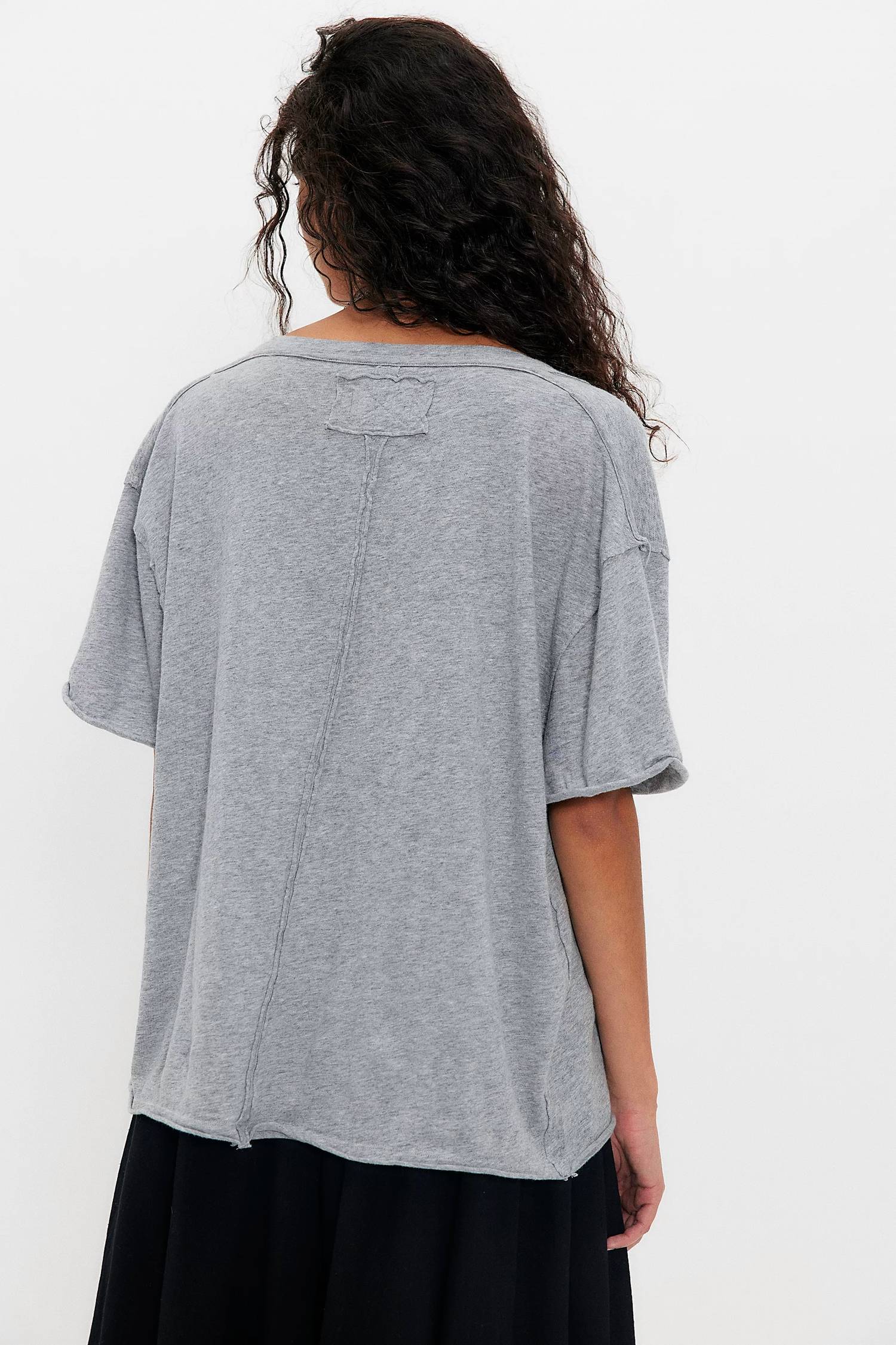 Free People - Nina V Neck Tee