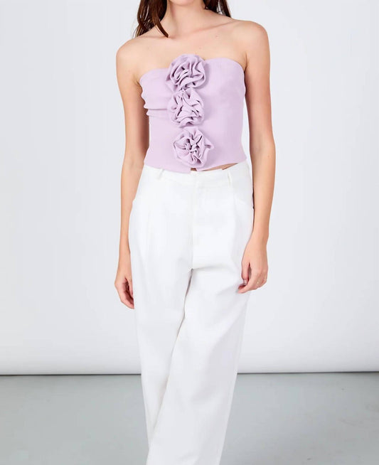 Endless Rose - strapless rose top