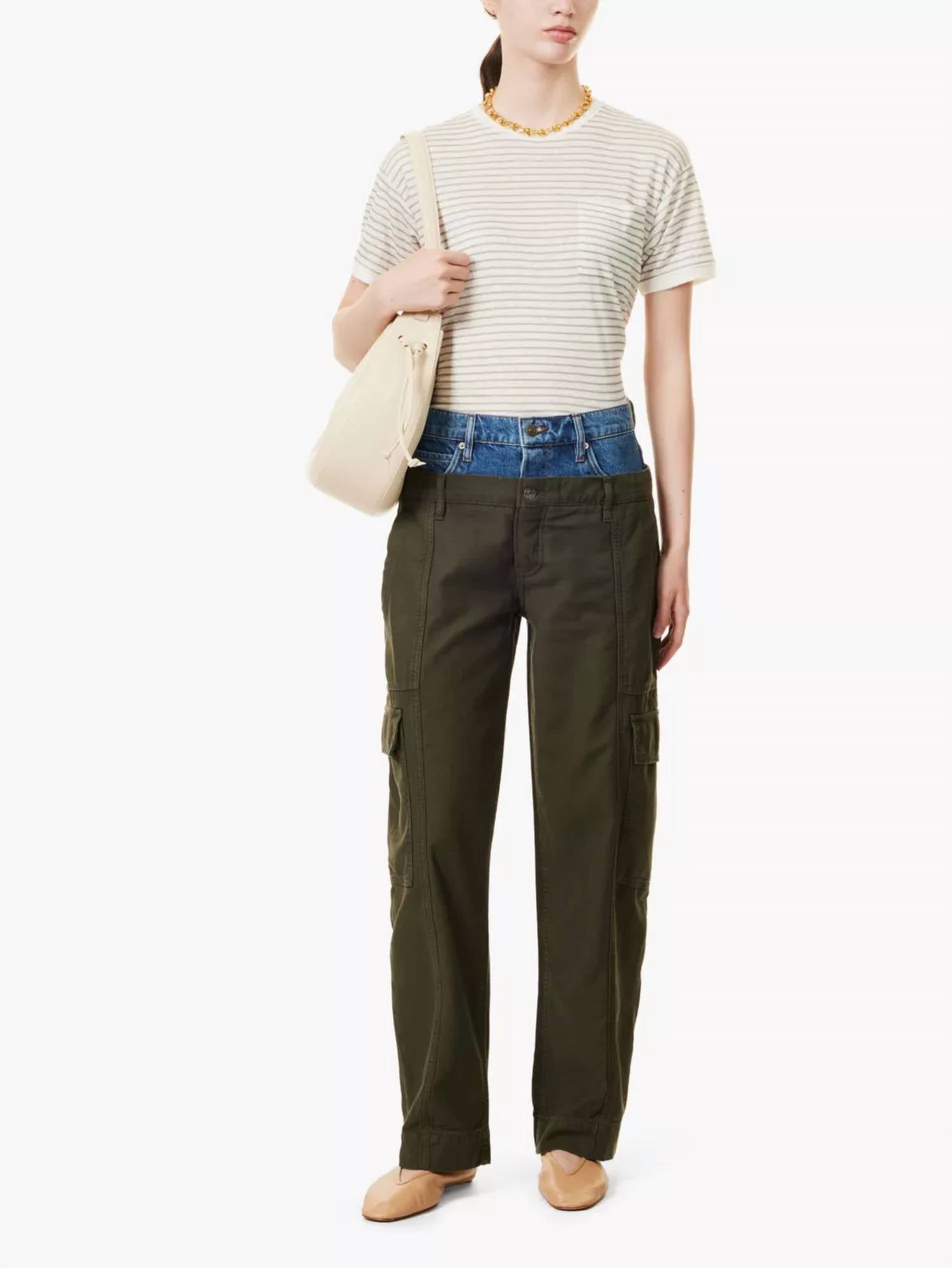 Frame - Le Mix Cargo Barrel Pants