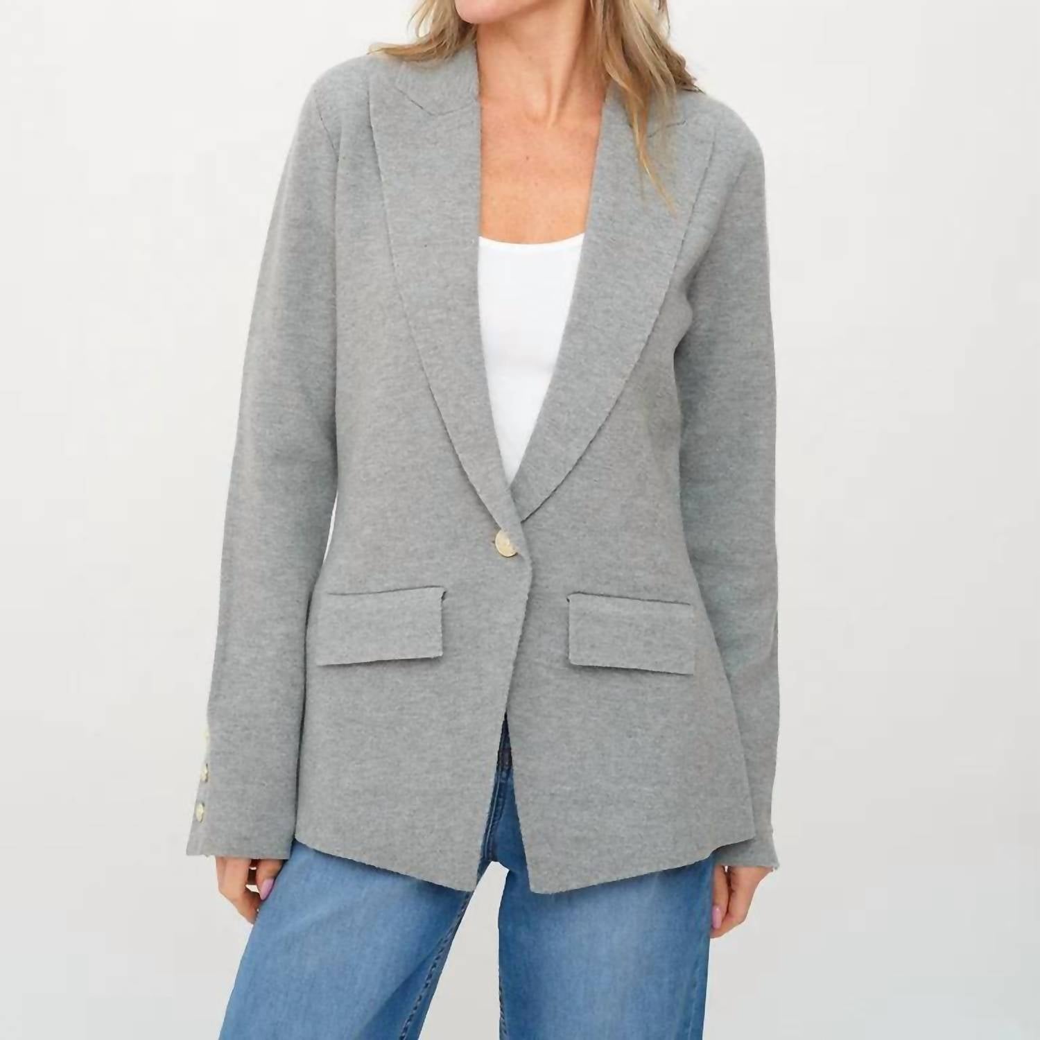 Sandy + Rizzo - Hillary Knitted Blazer