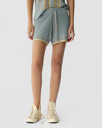 Guest In Residence Havana Short in residence havana short in clear sky combo - women's shorts - detail view