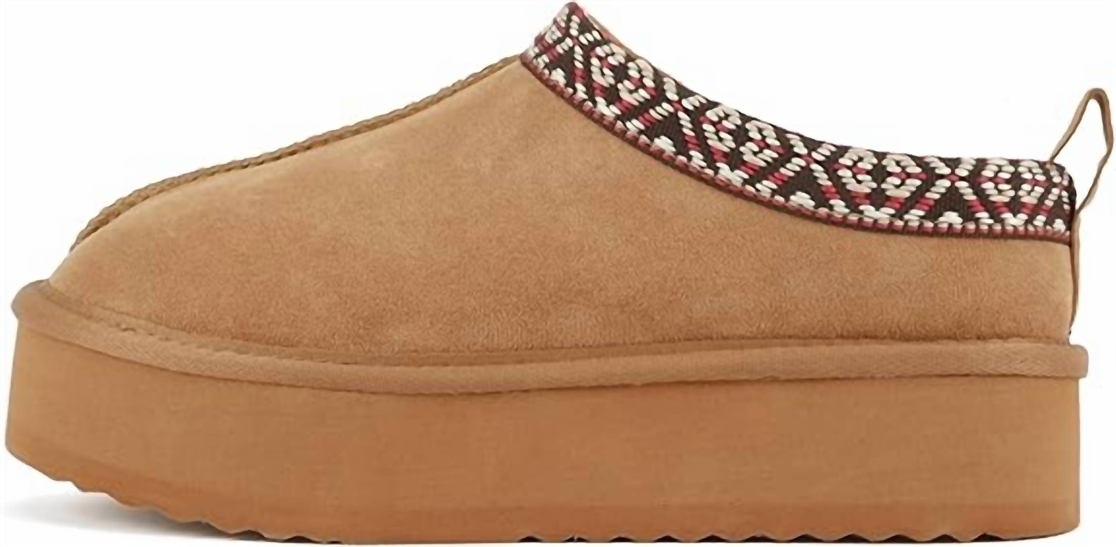 Soda - Women's Eagle Round Toe Slip-on Flatform