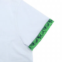 Eight X - Double Sided Paisley Print Collar Polo