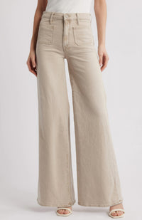 Mother - Undercover Sneak Patch Pocket Wide Leg Jeans