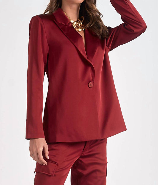 Elan - Wide Lapel Blazer