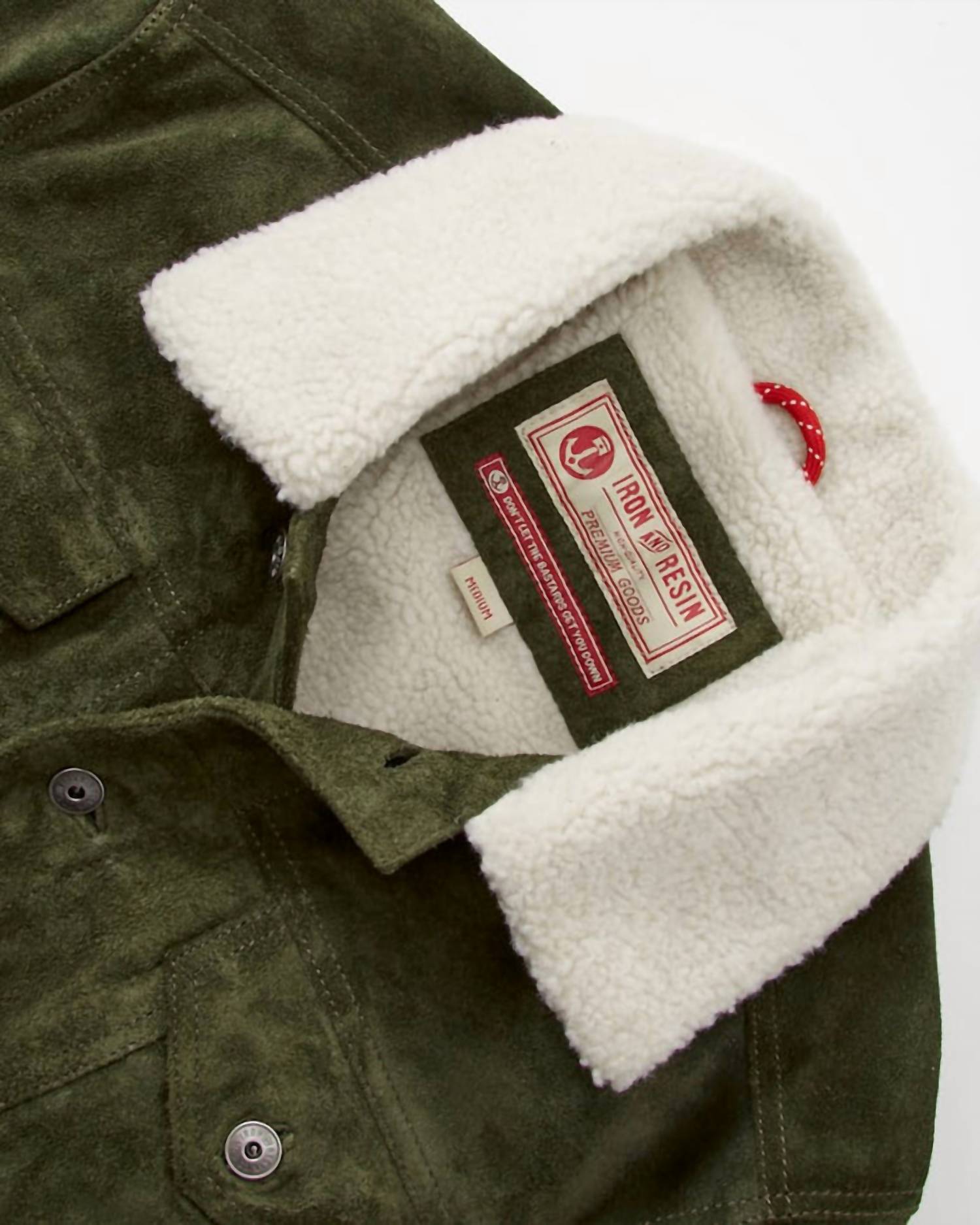 Iron & Resin Women's Open Road Jacket in green - women's jacket - alternate view