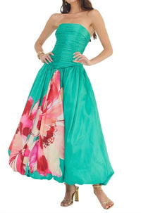 Hutch - Georgina Strapless Ruched Maxi Dress