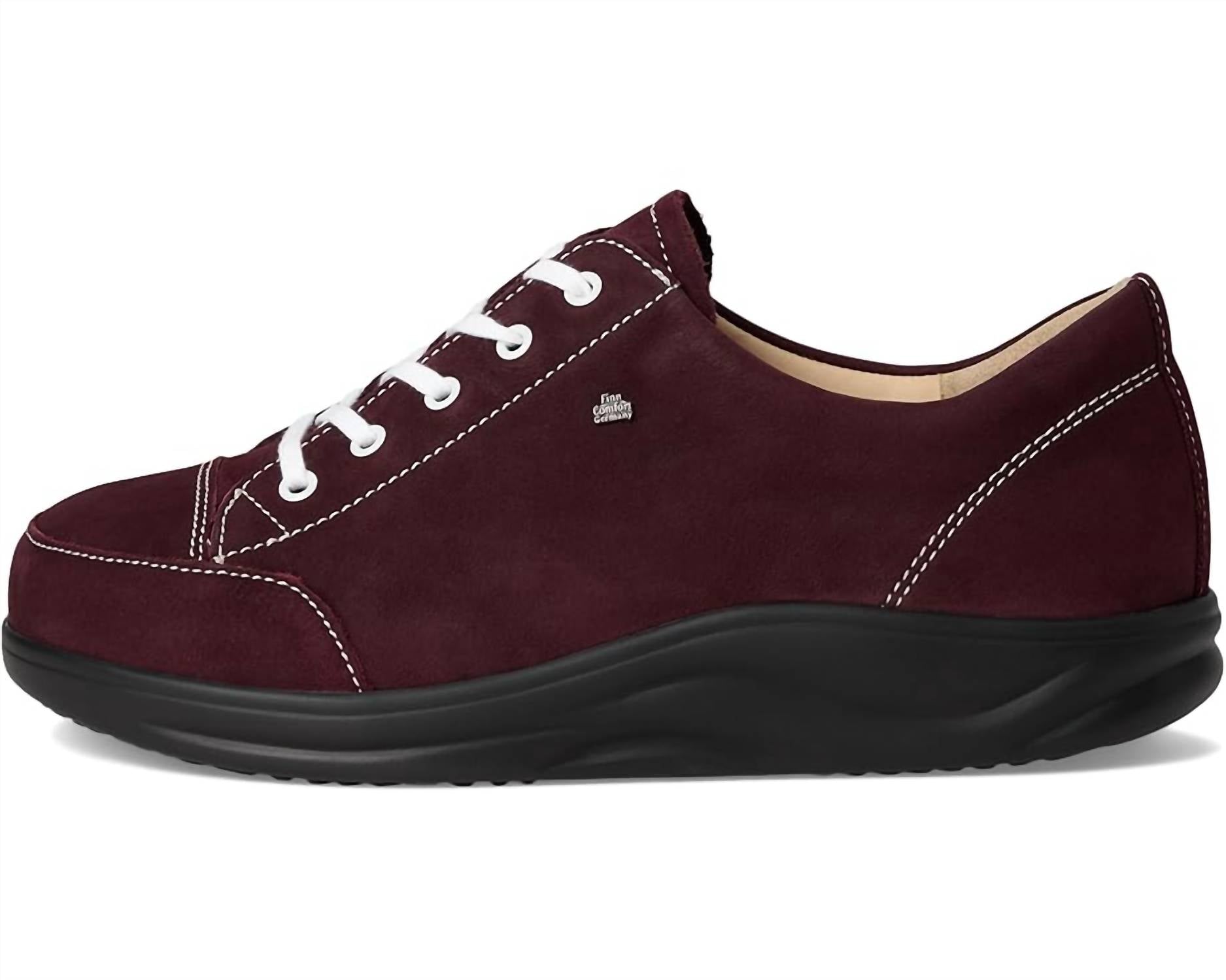 Finn Comfort - Women's Ikebukuro Lace Up Leather Sneaker