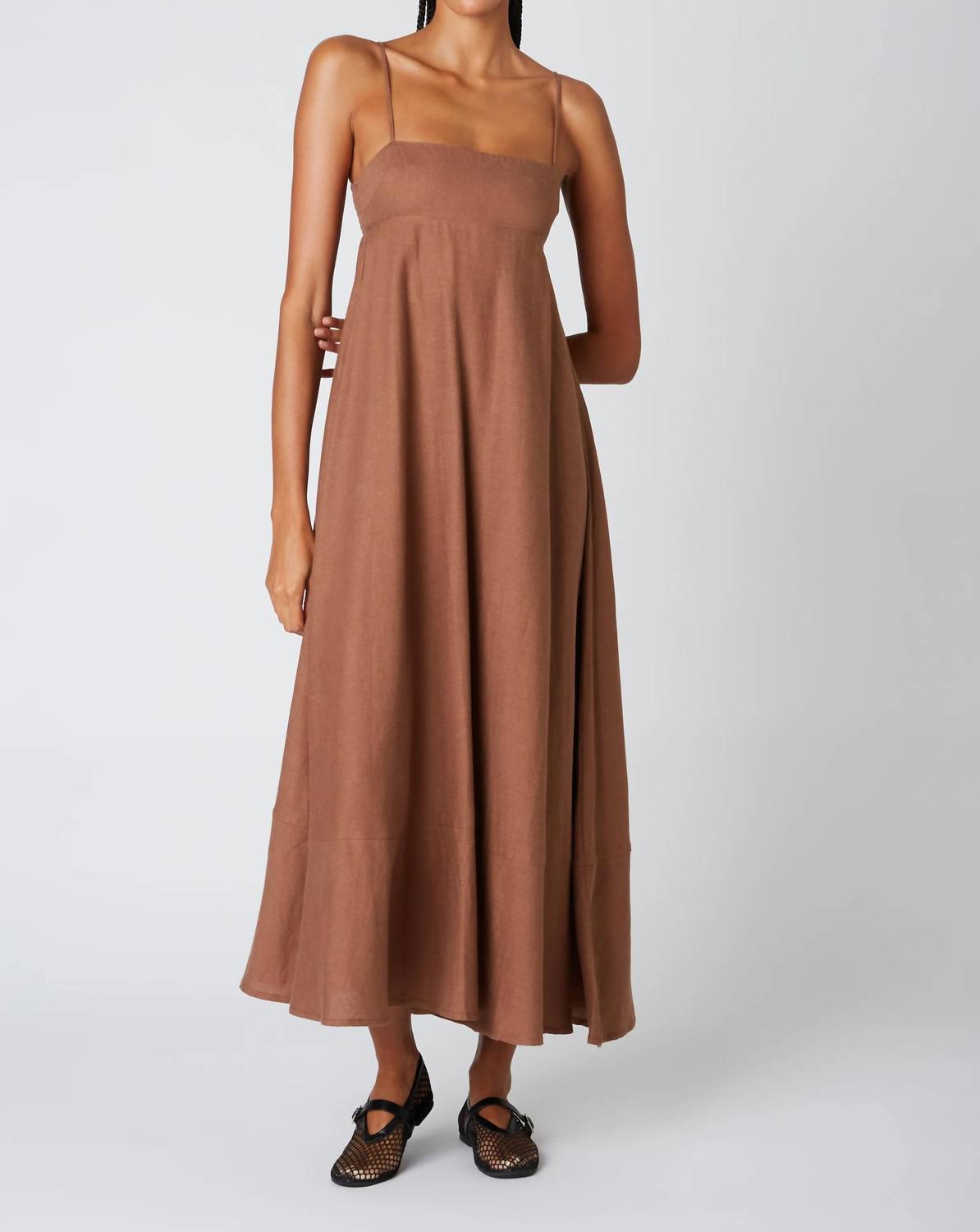 Nia - Clove Midi Dress