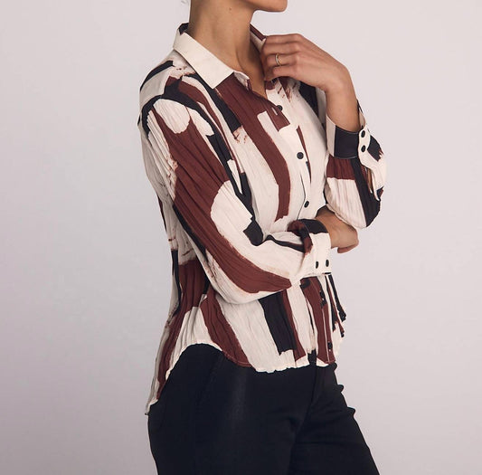 Bella Dahl - Pleated Button Down Shirt
