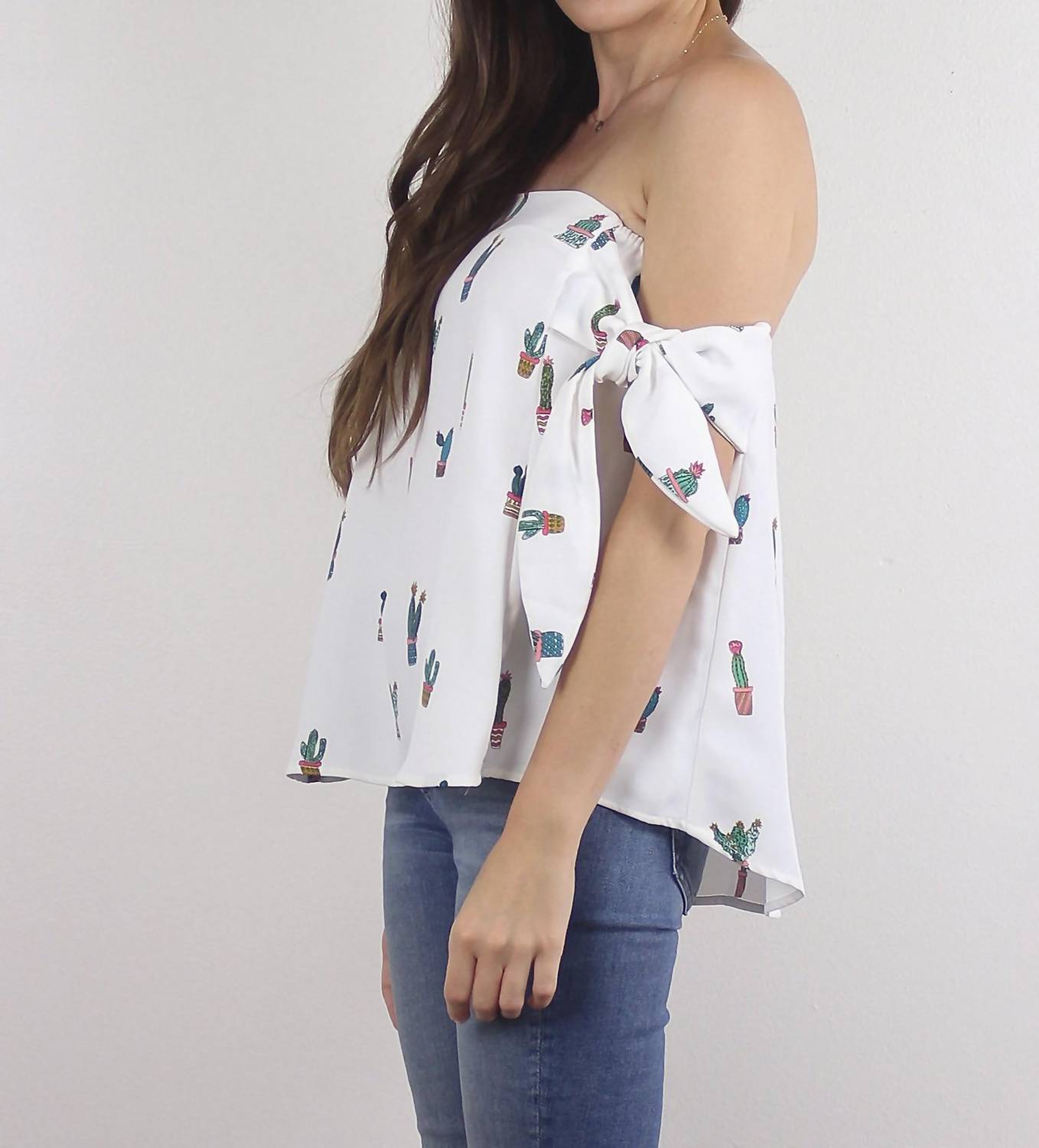Do+Be - Born To Tie Cactus Top
