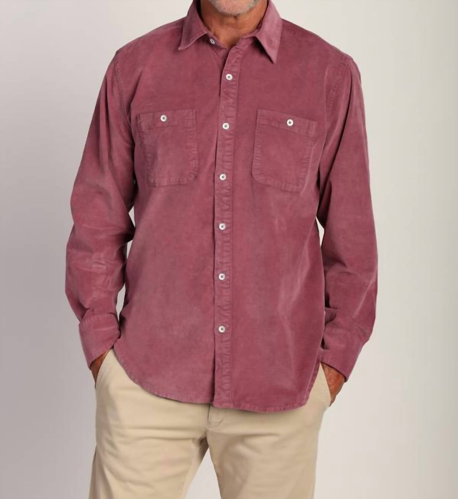 True Grit - Cozy Cut Cord Work Shirt