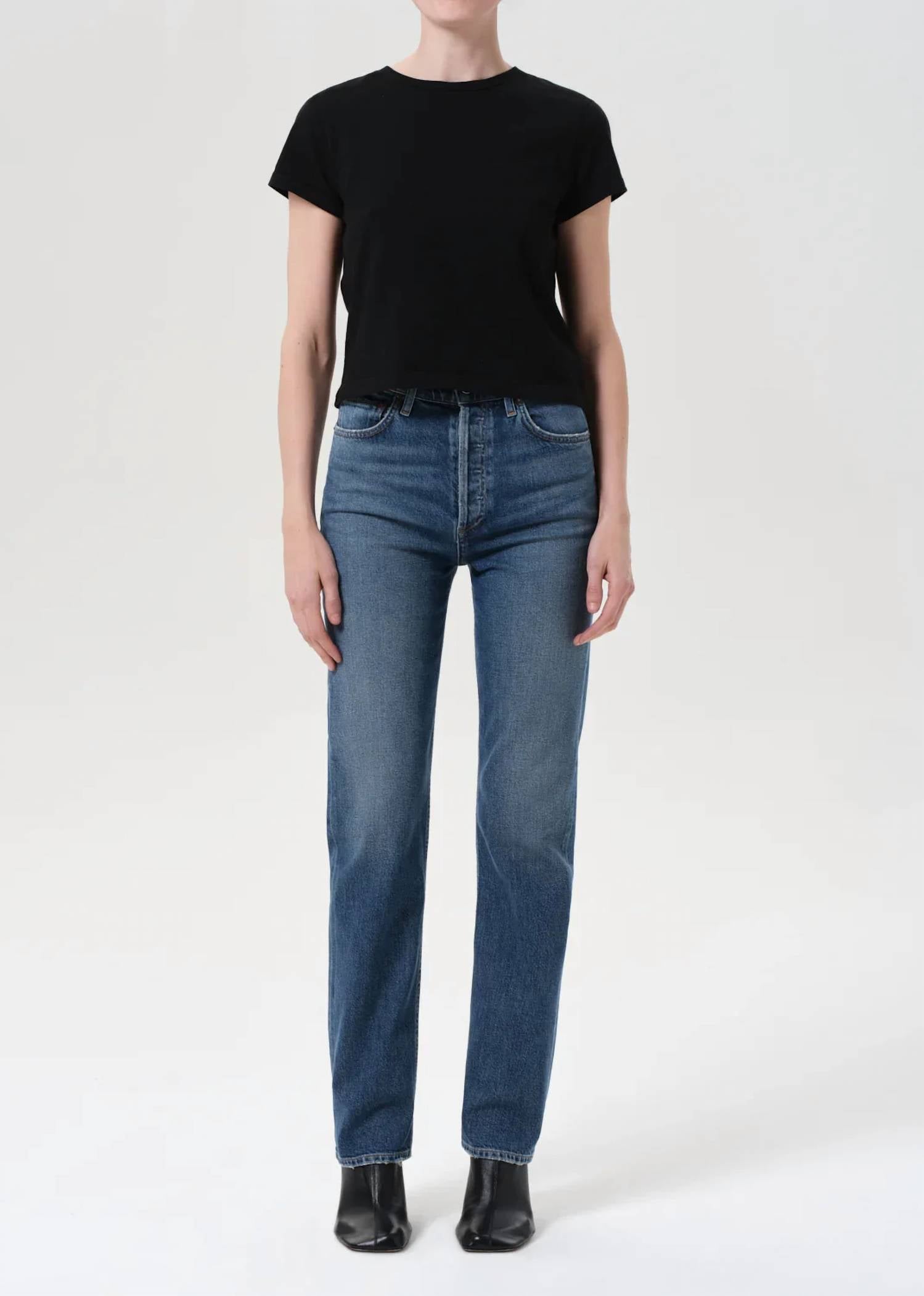 Agolde - 90’s Pinch Waist High Rise Straight Jeans