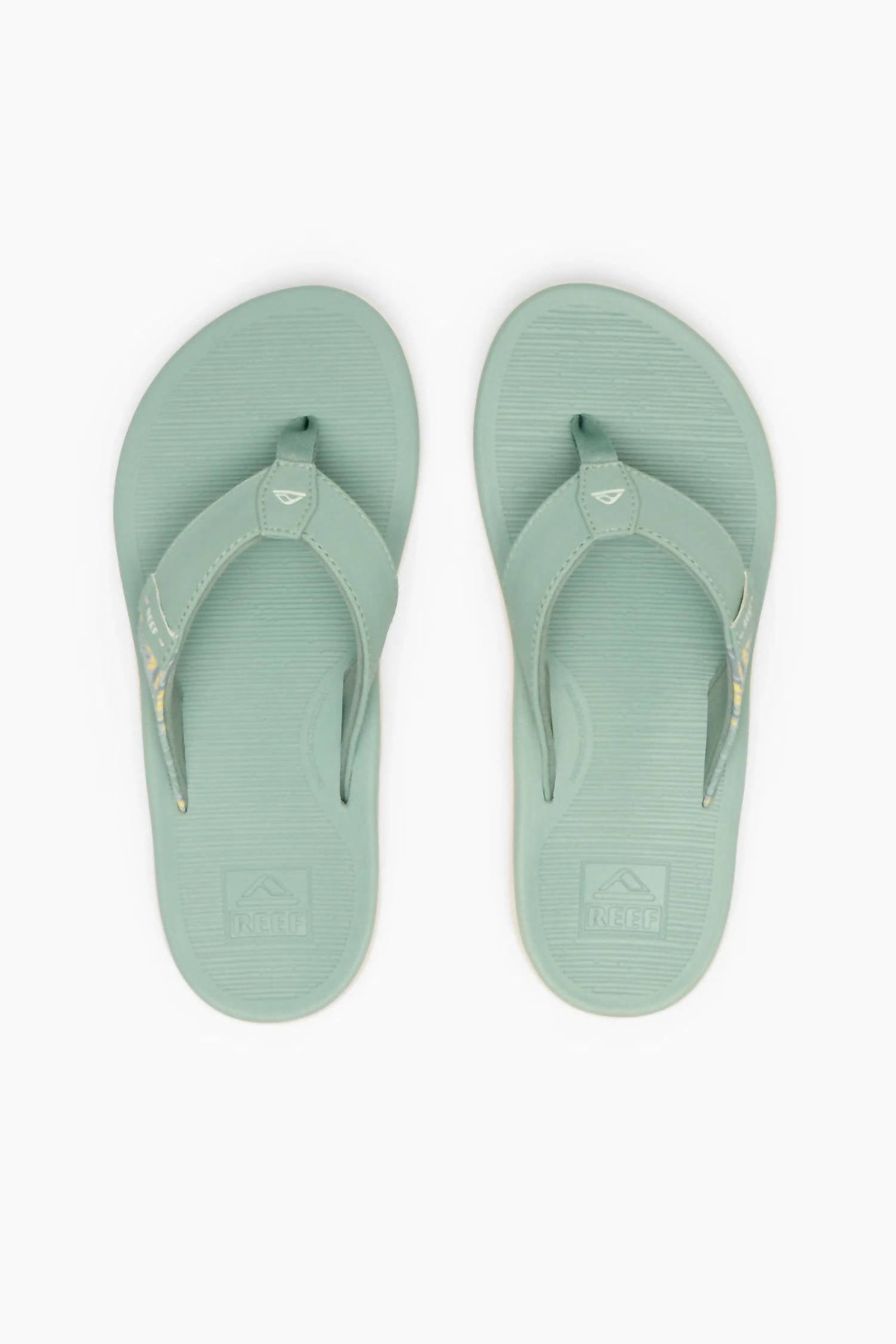 REEF Women's Santa Ana Flip-flops in frosty - women's sandal - alternate view