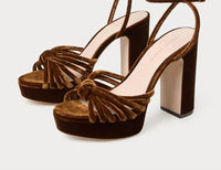 Loeffler Randall - Women's Rivka Knot Platform Heels