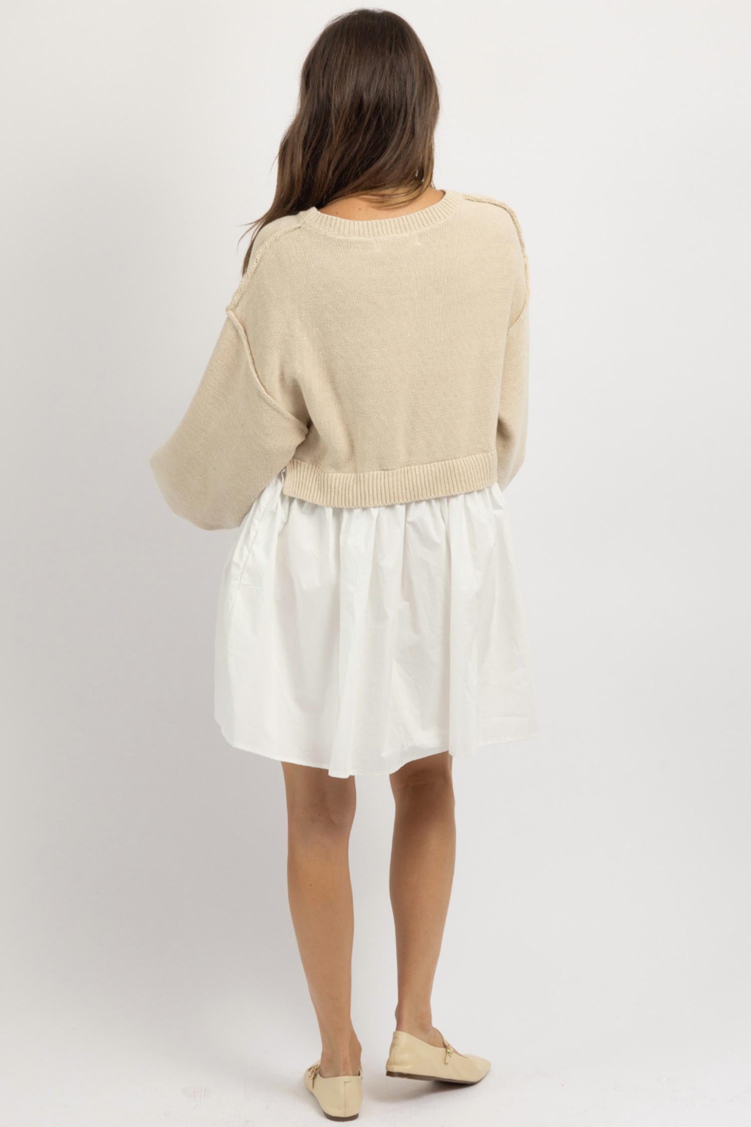 Sofie The Label - ISA COMBO SWEATER DRESS